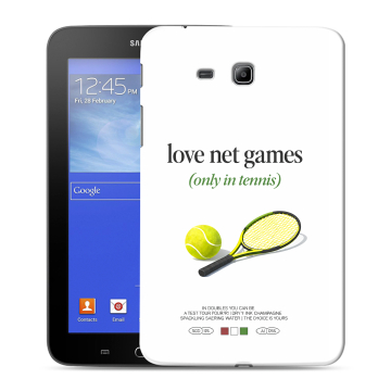 Силиконовый чехол на Samsung GALAXY Tab 3 Lite с принтом для девочек Силиконовый чехол на Samsung GALAXY Tab 3 Lite с принтом для девочек