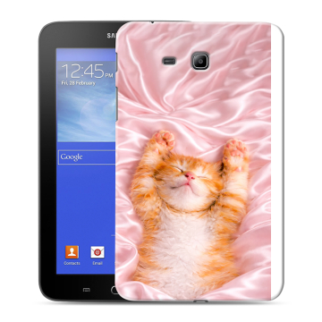 Силиконовый чехол на Samsung GALAXY Tab 3 Lite с принтом женский Силиконовый чехол на Samsung GALAXY Tab 3 Lite с принтом женский