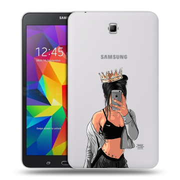 Силиконовый чехол на планшета Samsung GALAXY Tab 4 7.0 с принтом Женские принты Силиконовый чехол на планшета Samsung GALAXY Tab 4 7.0 с принтом Женские принты