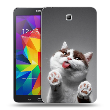 Силиконовый чехол на планшета Samsung GALAXY Tab 4 7.0 с принтом Коты Силиконовый чехол на планшета Samsung GALAXY Tab 4 7.0 с принтом Коты