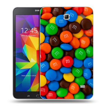 Силиконовый чехол на планшета Samsung GALAXY Tab 4 7.0 с принтом Конфеты Силиконовый чехол на планшета Samsung GALAXY Tab 4 7.0 с принтом Конфеты