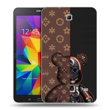 Силиконовый чехол на Samsung GALAXY Tab 4 7.0 с принтом Луи робот