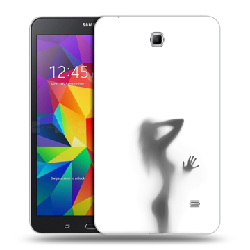 Силиконовый чехол на Samsung GALAXY Tab 4 7.0 с принтом Силуэт Силиконовый чехол на Samsung GALAXY Tab 4 7.0 с принтом Силуэт