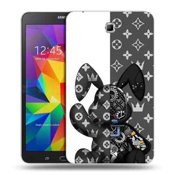 Силиконовый чехол на Samsung GALAXY Tab 4 7.0 с принтом Луи робот