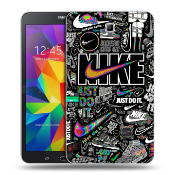 Силиконовый чехол на Samsung GALAXY Tab 4 7.0 с принтом Найк