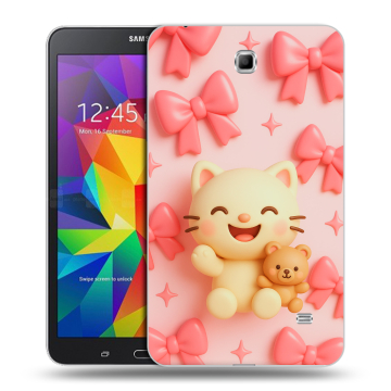 Силиконовый чехол на Samsung GALAXY Tab 4 7.0 с принтом для девочек