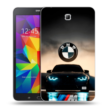 Силиконовый чехол на Samsung GALAXY Tab 4 7.0 с принтом БМВ BMW