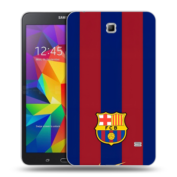 Силиконовый чехол на Samsung GALAXY Tab 4 7.0 с принтом Барселона Barcelona