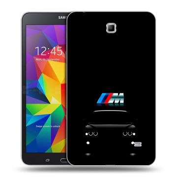 Силиконовый чехол на Samsung GALAXY Tab 4 7.0 с принтом БМВ BMW