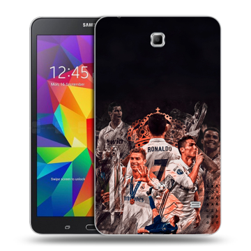 Силиконовый чехол на Samsung GALAXY Tab 4 7.0 с принтом Реал Роналдо Real Ronaldo Силиконовый чехол на Samsung GALAXY Tab 4 7.0 с принтом Реал Роналдо Real Ronaldo
