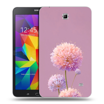 Силиконовый чехол на Samsung GALAXY Tab 4 7.0 с принтом Цветы