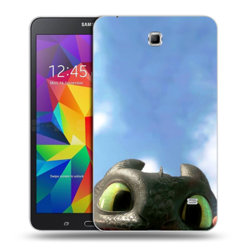 Силиконовый чехол на Samsung GALAXY Tab 4 7.0 с принтом Как приручить дракона