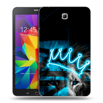 Силиконовый чехол на Samsung GALAXY Tab 4 7.0 с принтом Король лев