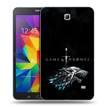 Силиконовый чехол на Samsung GALAXY Tab 4 7.0 с принтом Игра Престолов Game Thrones