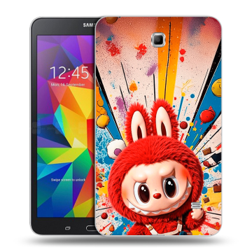 Силиконовый чехол на Samsung GALAXY Tab 4 7.0 с принтом Labubu Лабубу