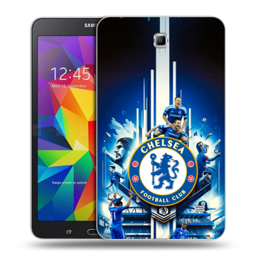Силиконовый чехол на Samsung GALAXY Tab 4 7.0 с принтом Chelsea Челси