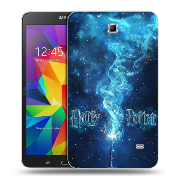 Силиконовый чехол на Samsung GALAXY Tab 4 7.0 с принтом Harry Potter Гарри Поттер