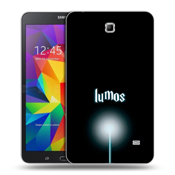 Силиконовый чехол на Samsung GALAXY Tab 4 7.0 с принтом Harry Potter Гарри Поттер