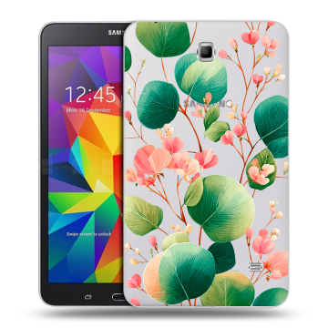 Силиконовый чехол на Samsung GALAXY Tab 4 7.0 с принтом женский