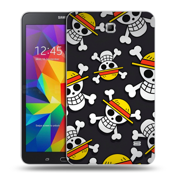 Силиконовый чехол на Samsung GALAXY Tab 4 7.0 с принтом One Piece Ван Пис
