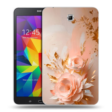 Силиконовый чехол на Samsung GALAXY Tab 4 7.0 с принтом женский