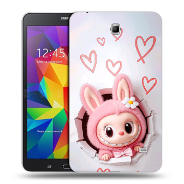 Силиконовый чехол на Samsung GALAXY Tab 4 7.0 с принтом Labubu Лабубу Силиконовый чехол на Samsung GALAXY Tab 4 7.0 с принтом Labubu Лабубу