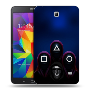 Силиконовый чехол на Samsung GALAXY Tab 4 7.0 с принтом Игра Кальмара
