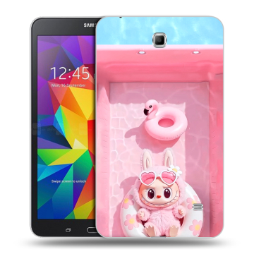 Силиконовый чехол на Samsung GALAXY Tab 4 7.0 с принтом Labubu Лабубу