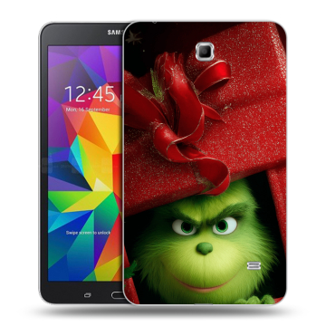 Силиконовый чехол на Samsung GALAXY Tab 4 7.0 с принтом Новый год