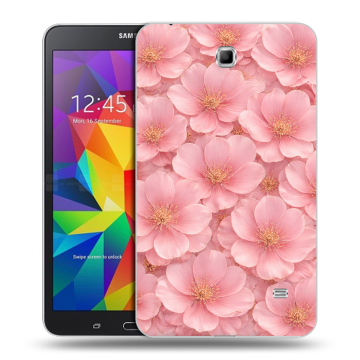 Силиконовый чехол на Samsung GALAXY Tab 4 7.0 с принтом женский
