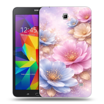 Силиконовый чехол на Samsung GALAXY Tab 4 7.0 с принтом женский