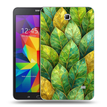 Силиконовый чехол на Samsung GALAXY Tab 4 7.0 с принтом женский