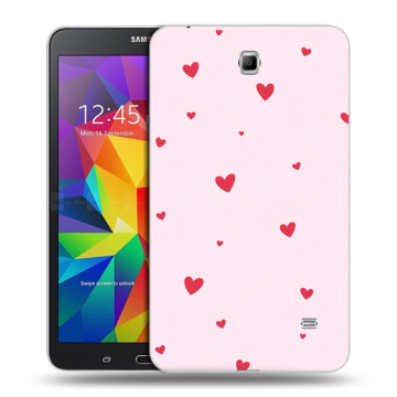 Силиконовый чехол на Samsung GALAXY Tab 4 7.0 с принтом для девочек