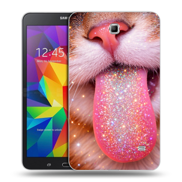 Силиконовый чехол на Samsung GALAXY Tab 4 7.0 с принтом для девочек