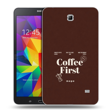 Силиконовый чехол на Samsung GALAXY Tab 4 7.0 с принтом женский