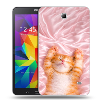 Силиконовый чехол на Samsung GALAXY Tab 4 7.0 с принтом женский