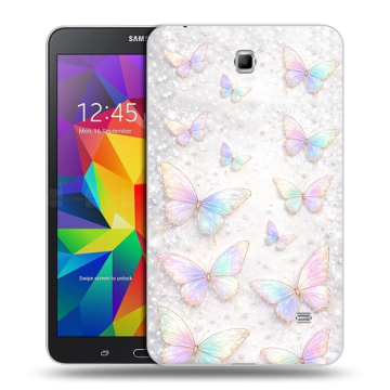 Силиконовый чехол на Samsung GALAXY Tab 4 7.0 с принтом женский