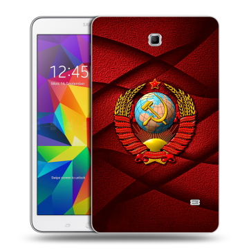 Силиконовый чехол на планшета Samsung GALAXY Tab 4 8.0 с принтом Герб СССР Силиконовый чехол на планшета Samsung GALAXY Tab 4 8.0 с принтом Герб СССР