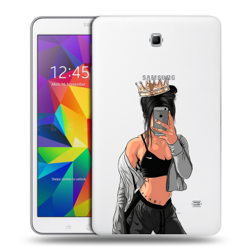 Силиконовый чехол на планшета Samsung GALAXY Tab 4 8.0 с принтом Женские принты Силиконовый чехол на планшета Samsung GALAXY Tab 4 8.0 с принтом Женские принты