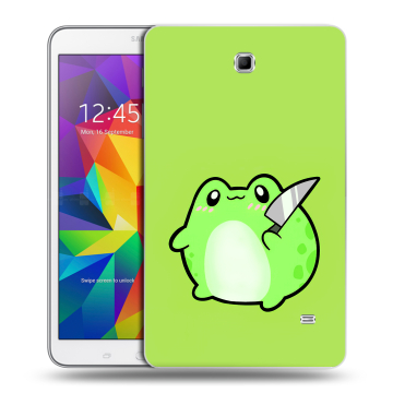 Силиконовый чехол на Samsung GALAXY Tab 4 8.0 с принтом Лягушенок
