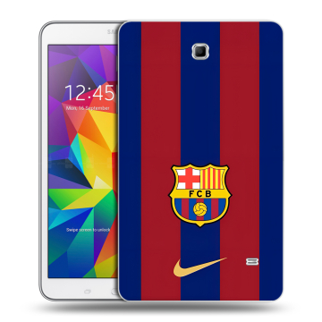 Силиконовый чехол на Samsung GALAXY Tab 4 8.0 с принтом Барселона Barcelona