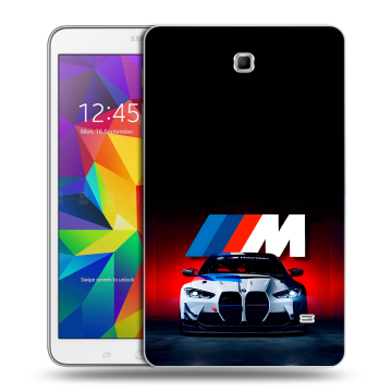 Силиконовый чехол на Samsung GALAXY Tab 4 8.0 с принтом БМВ BMW