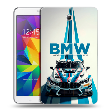 Силиконовый чехол на Samsung GALAXY Tab 4 8.0 с принтом БМВ BMW