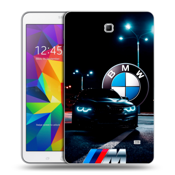 Силиконовый чехол на Samsung GALAXY Tab 4 8.0 с принтом БМВ BMW