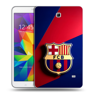 Силиконовый чехол на Samsung GALAXY Tab 4 8.0 с принтом Барселона Barcelona