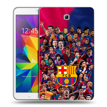 Силиконовый чехол на Samsung GALAXY Tab 4 8.0 с принтом Барселона Barcelona Силиконовый чехол на Samsung GALAXY Tab 4 8.0 с принтом Барселона Barcelona