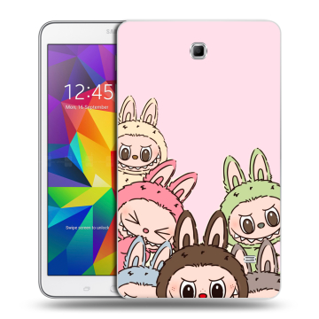 Силиконовый чехол на Samsung GALAXY Tab 4 8.0 с принтом Лабубу