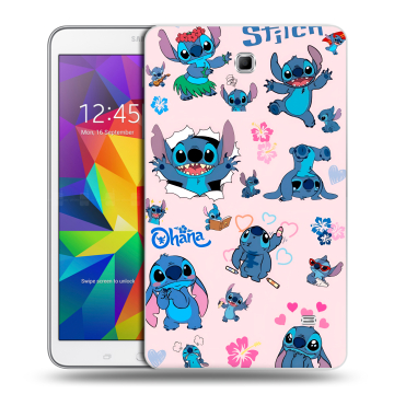 Силиконовый чехол на Samsung GALAXY Tab 4 8.0 с принтом Лило и Стич Силиконовый чехол на Samsung GALAXY Tab 4 8.0 с принтом Лило и Стич