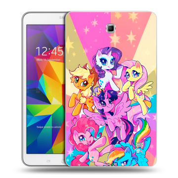 Силиконовый чехол на Samsung GALAXY Tab 4 8.0 с принтом My little pony Дружба чудо Силиконовый чехол на Samsung GALAXY Tab 4 8.0 с принтом My little pony Дружба чудо