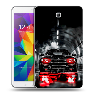 Силиконовый чехол на Samsung GALAXY Tab 4 8.0 с принтом BMW БМВ